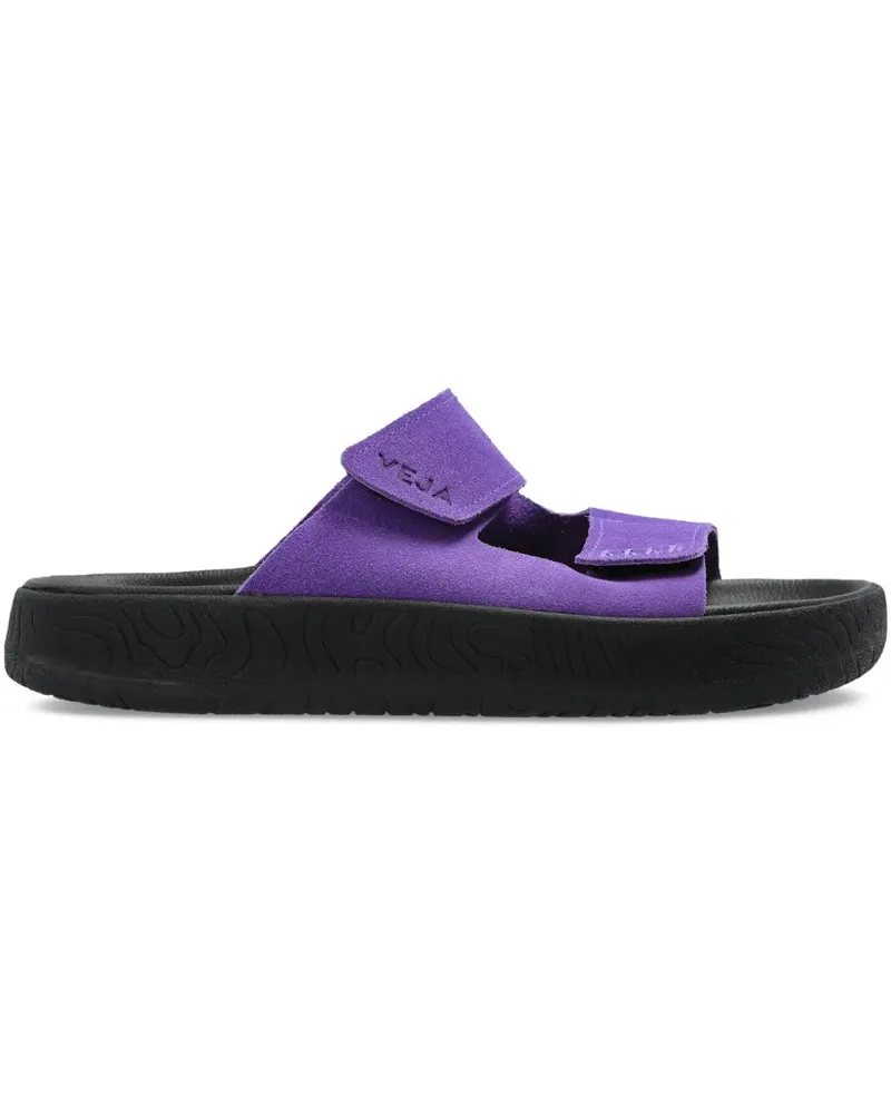 VEJA Sandalen aus Leder - Violett Violett