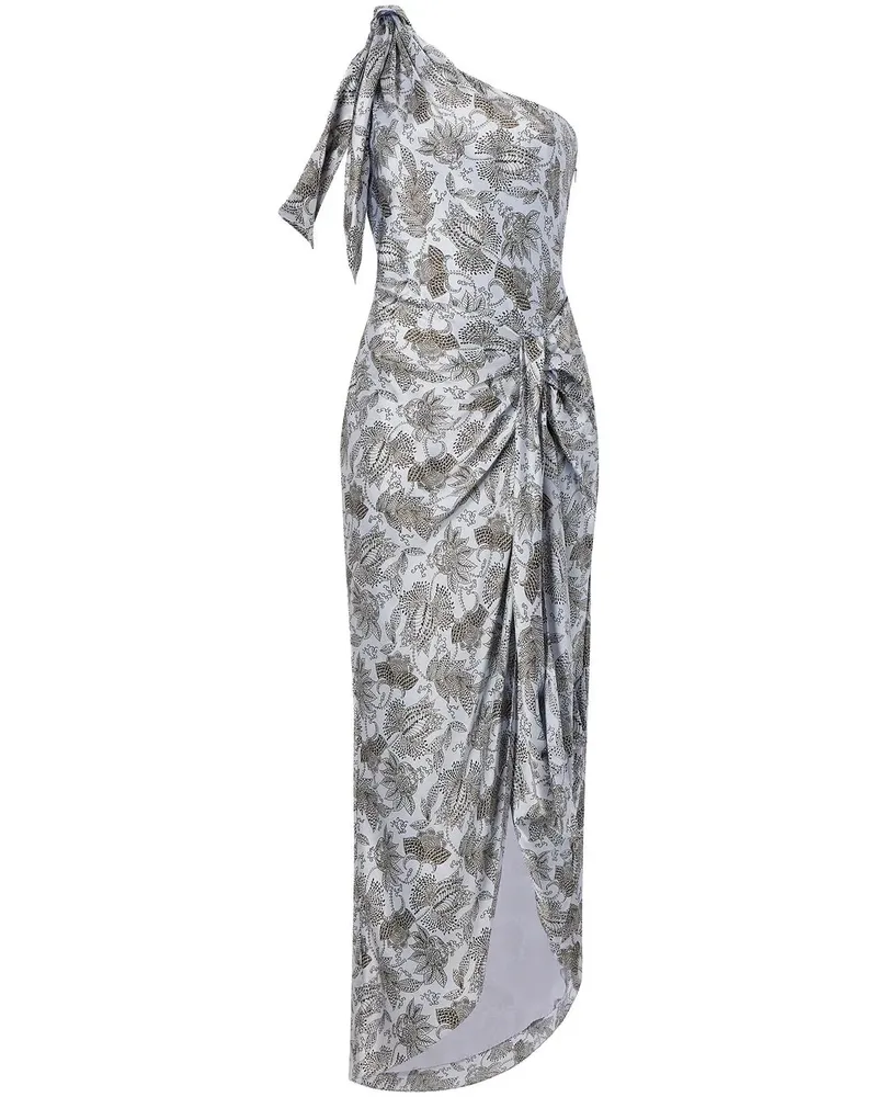 Cinq à Sept Asymmetrisches Kleid - Blau Blau