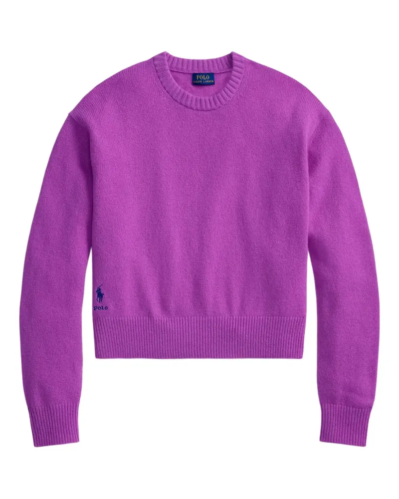 Ralph Lauren Pullover mit Polo Pony-Stickerei - Violett Violett