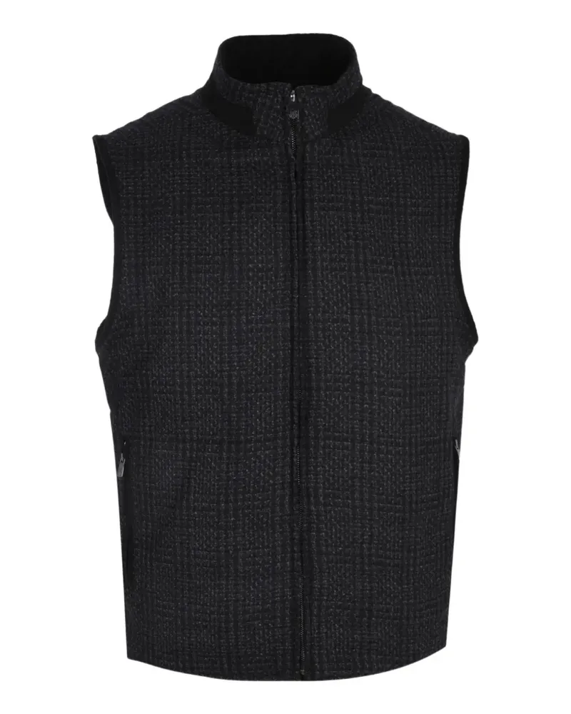 Corneliani Weste mit Reißverschluss - Grau Grau