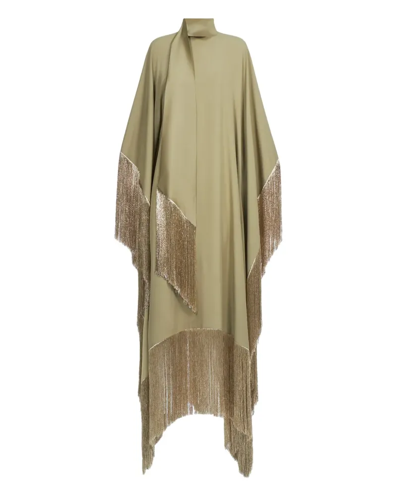 Taller Marmo Mrs. Ross Revue fringed midi dress - Grün Grün