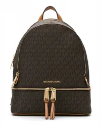 Michael Kors Mittelgroßer 'Rhea' Rucksack Braun