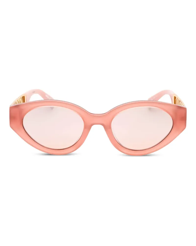 Moschino Klassische Cat-Eye-Sonnenbrille - Rosa Rosa