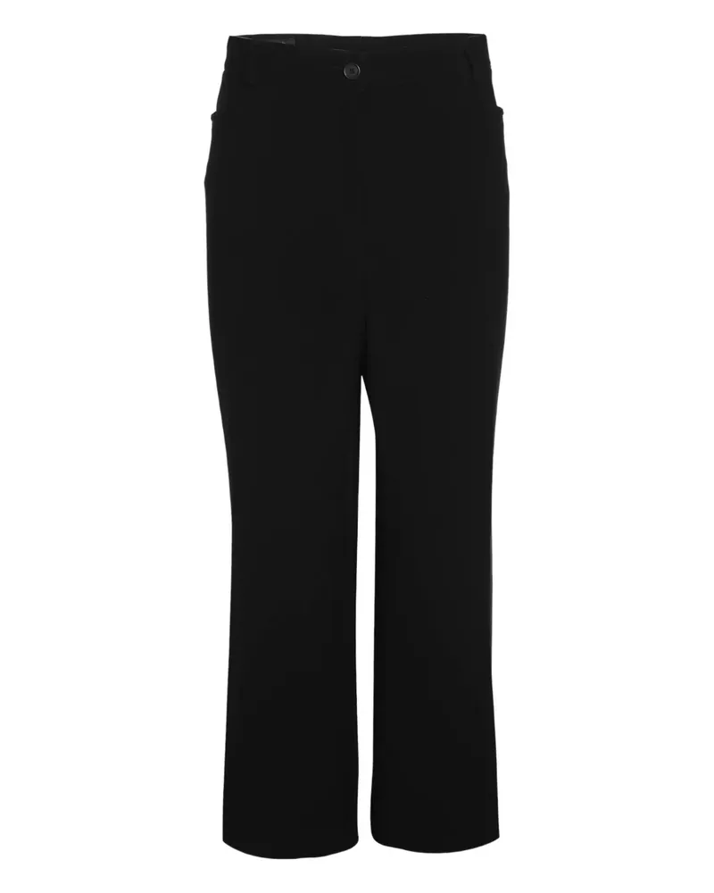 Basler Hose mit weitem Bein - Schwarz Schwarz