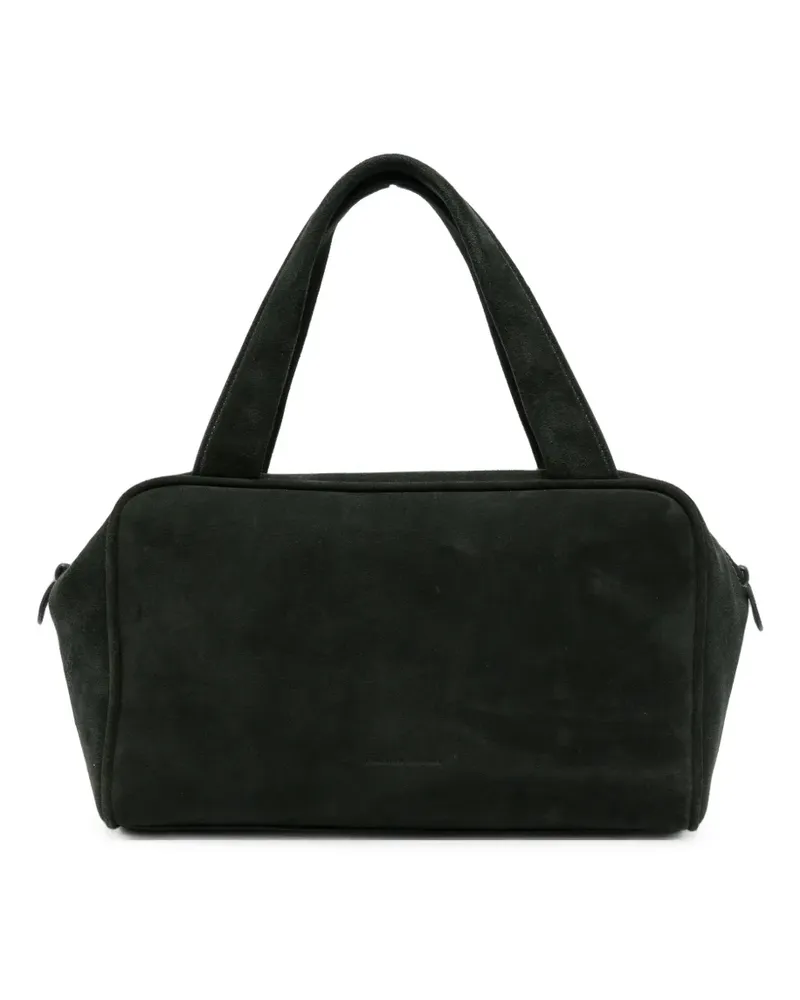 Liviana Conti Tote Bag aus Wildleder mit Henkel - Grün Grün