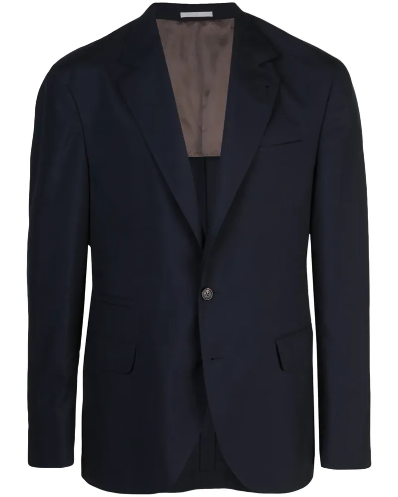 Brunello Cucinelli Klassisches Jackett - Blau Blau