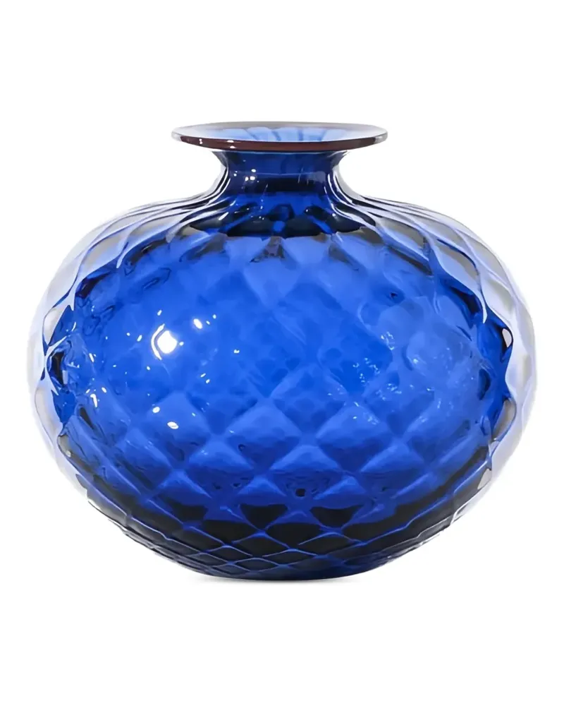Venini Monofiori Balloton Vase - Blau Blau