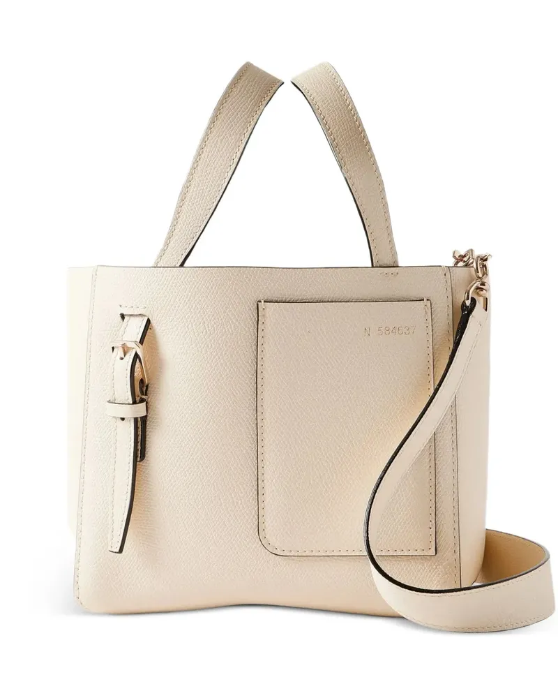 Valextra Micro Soft Tote Bag - Nude Nude