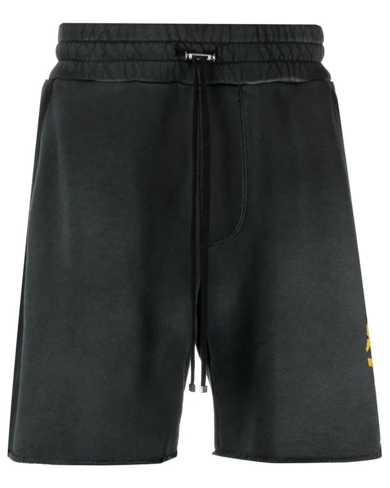 Amiri Shorts mit Logo-Print - Schwarz Schwarz