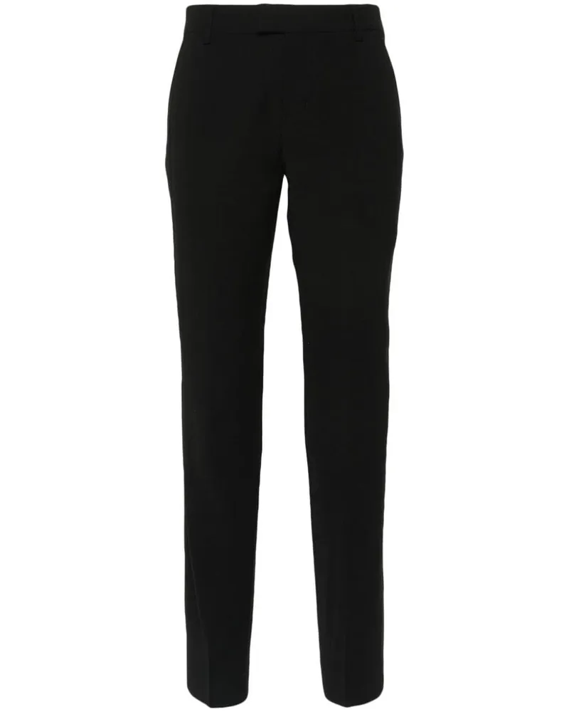 AMI Paris Klassische Tapered-Hose - Schwarz Schwarz