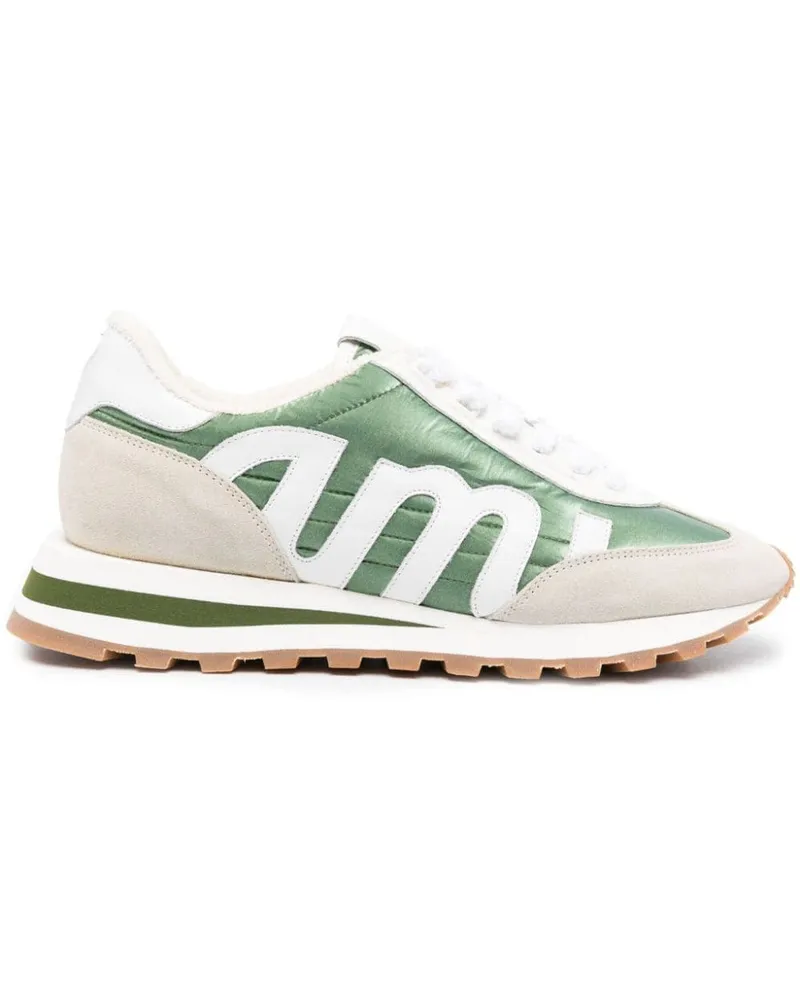 AMI Paris Rush Sneakers mit Kontrasteinsätzen - Nude Nude