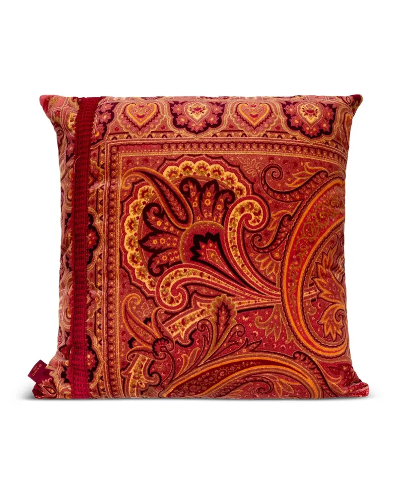 Etro Kissen mit Paisleymuster (45cm x 45cm) - Rot Rot