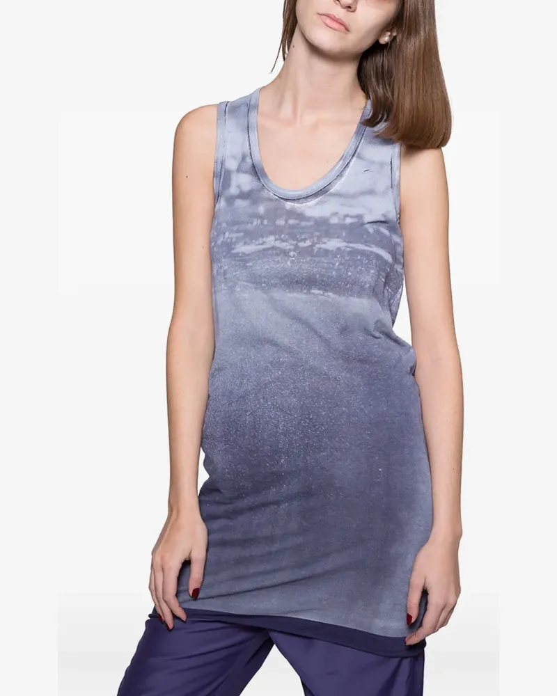 Roque Ilaria Nistri printed tank top - Blau Blau