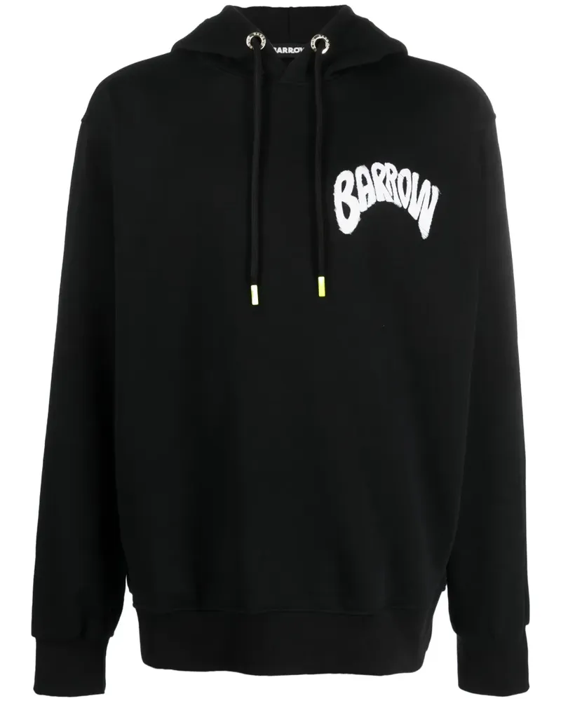 BARROW Hoodie mit Logo-Print - Schwarz Schwarz