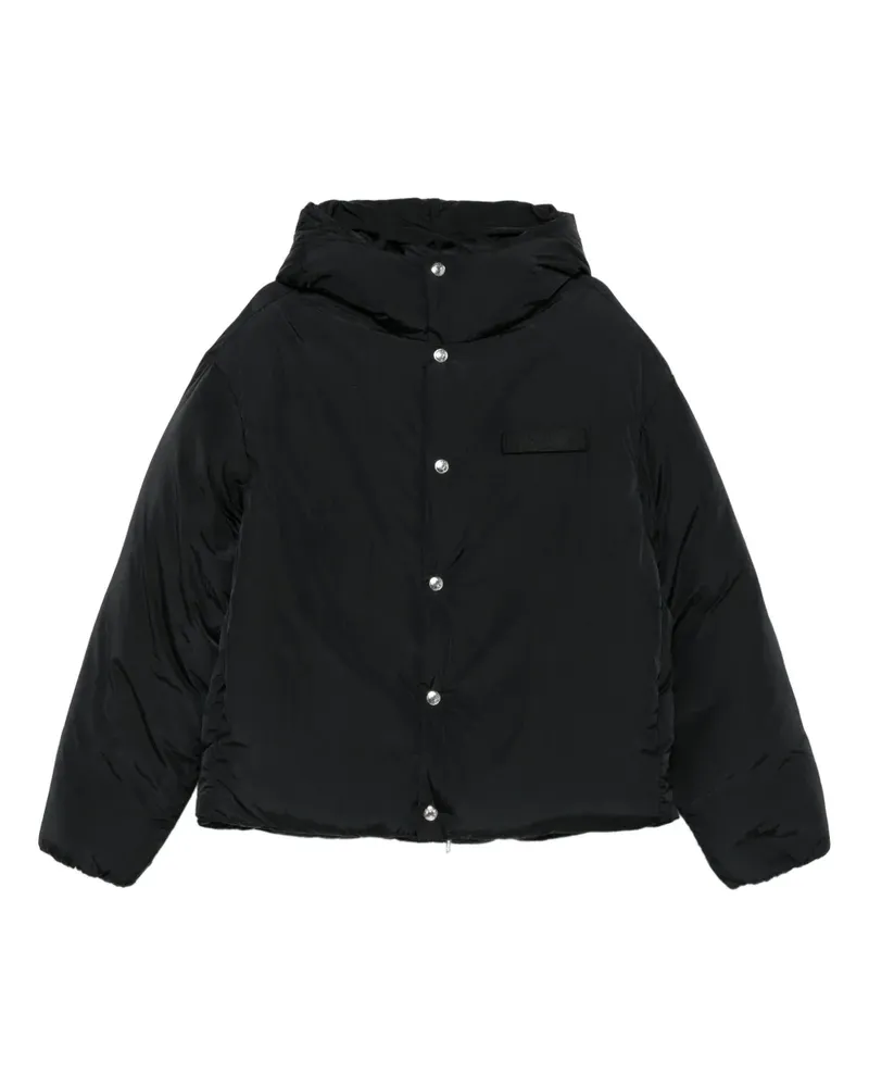 Jacquemus Gefütterte Jacke mit Stehkragen - Schwarz Schwarz