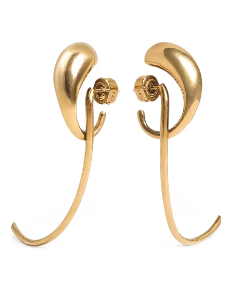 KHAITE Cyclone Ohrringe in Antikgold Gold