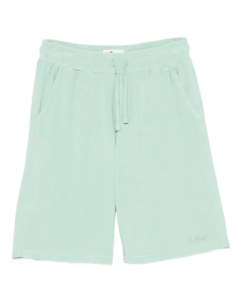 MC2 Saint Barth Randle Sponge terry-cloth drawstring shorts - Grün Grün