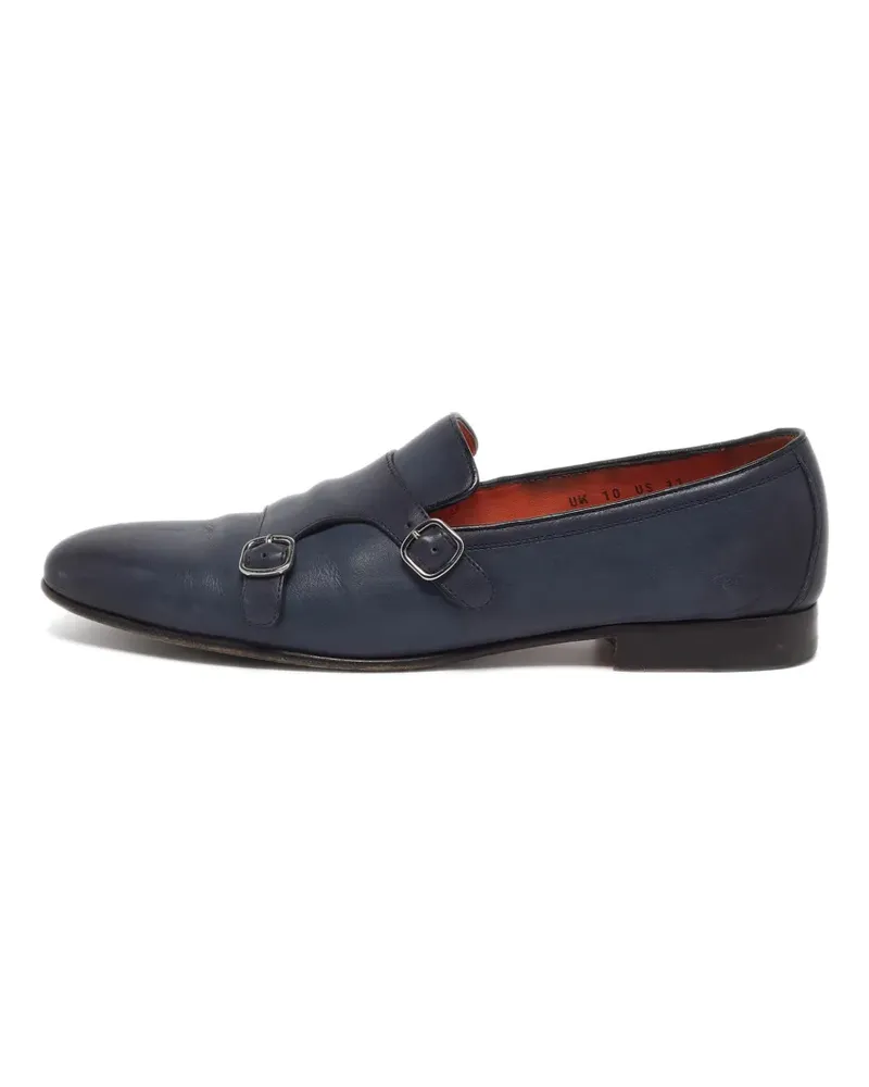Santoni double-strap shoes - Blau Blau