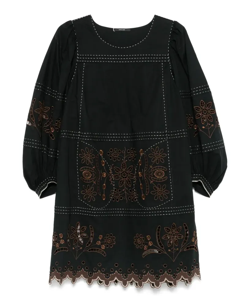 VITA KIN Balthazar Kleid - Schwarz Schwarz