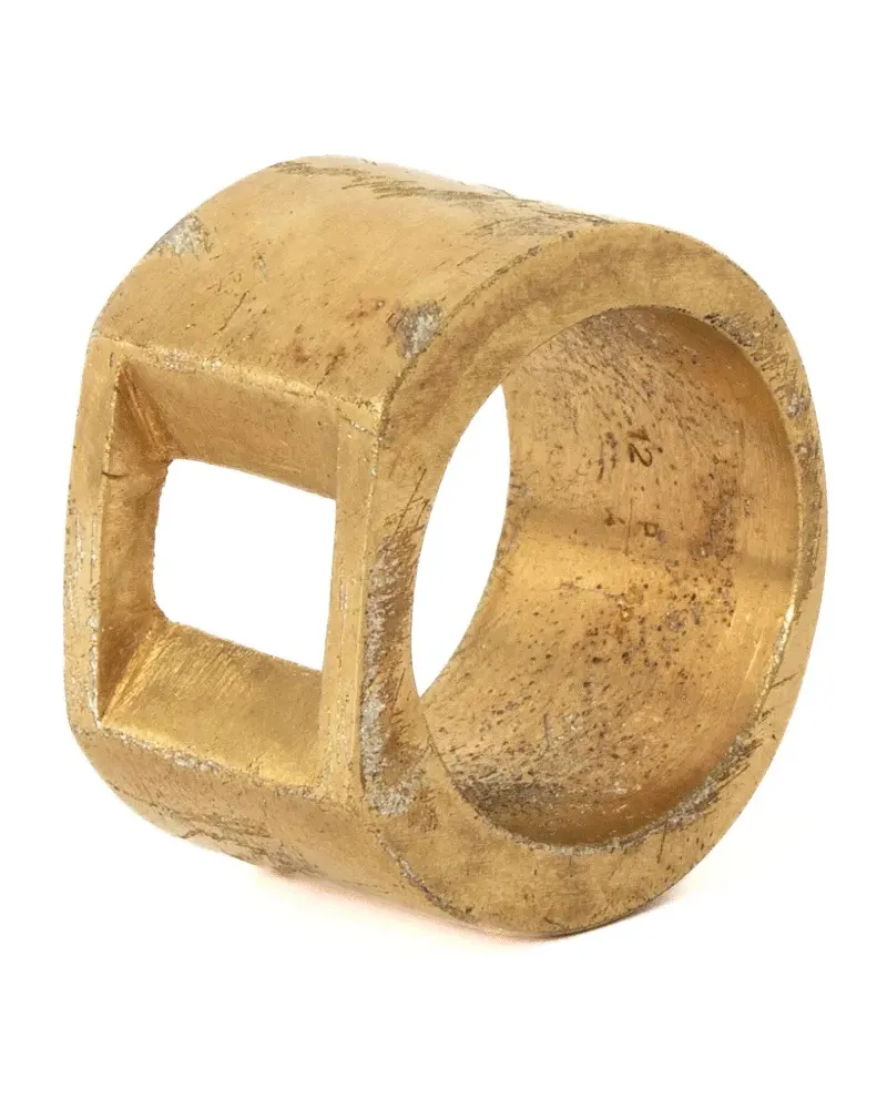 Parts Of Four Crescent Plane Gateway Ring - Gold Gold