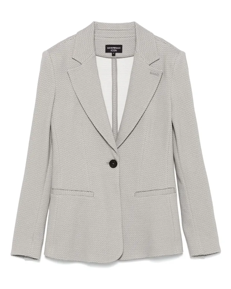 Emporio Armani Icon Blazer - Grau Grau