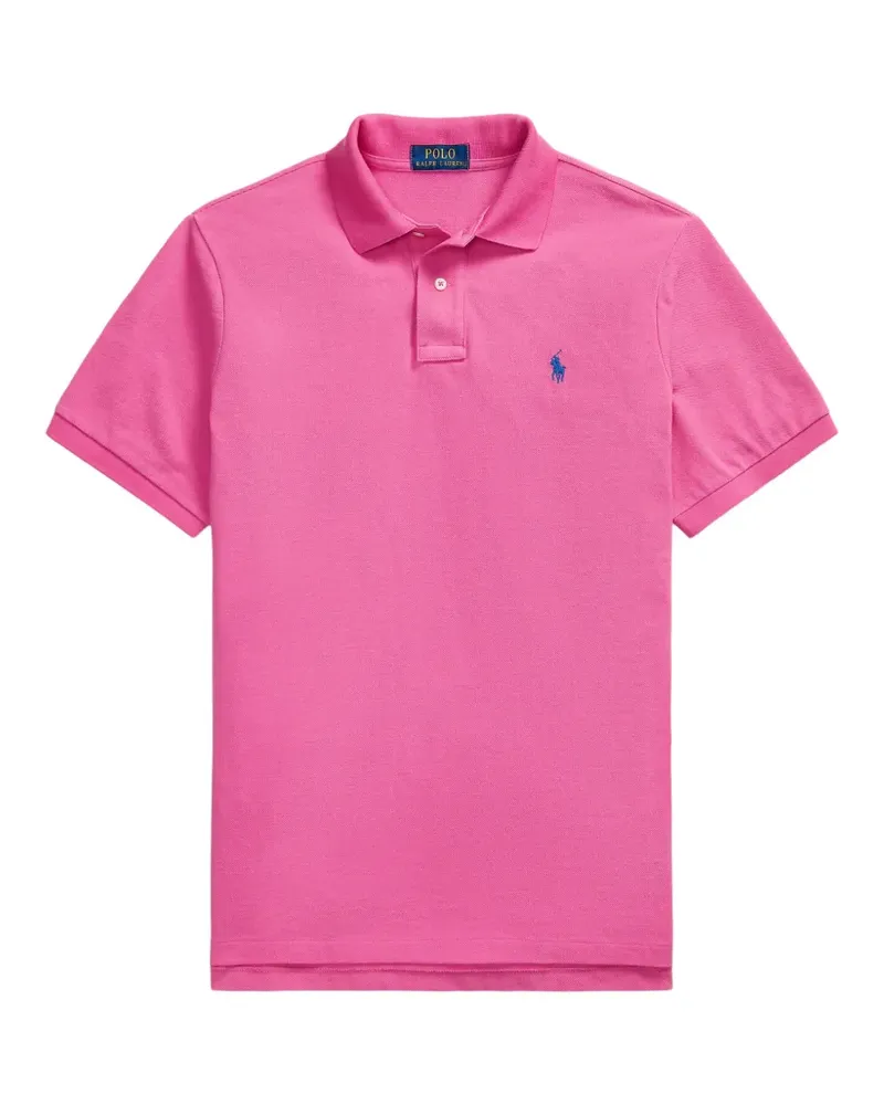 Ralph Lauren logo-embroidered piqué polo shirt - Rosa Rosa