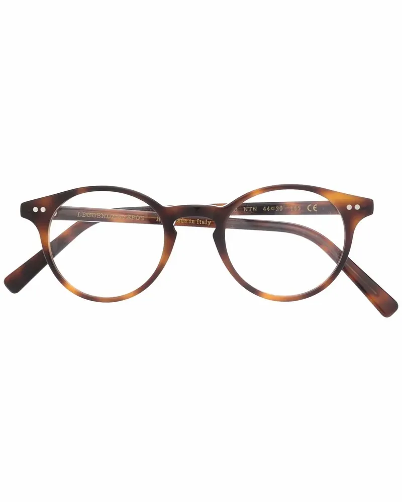 EPOS Brille mit rundem Gestell - Nude Nude