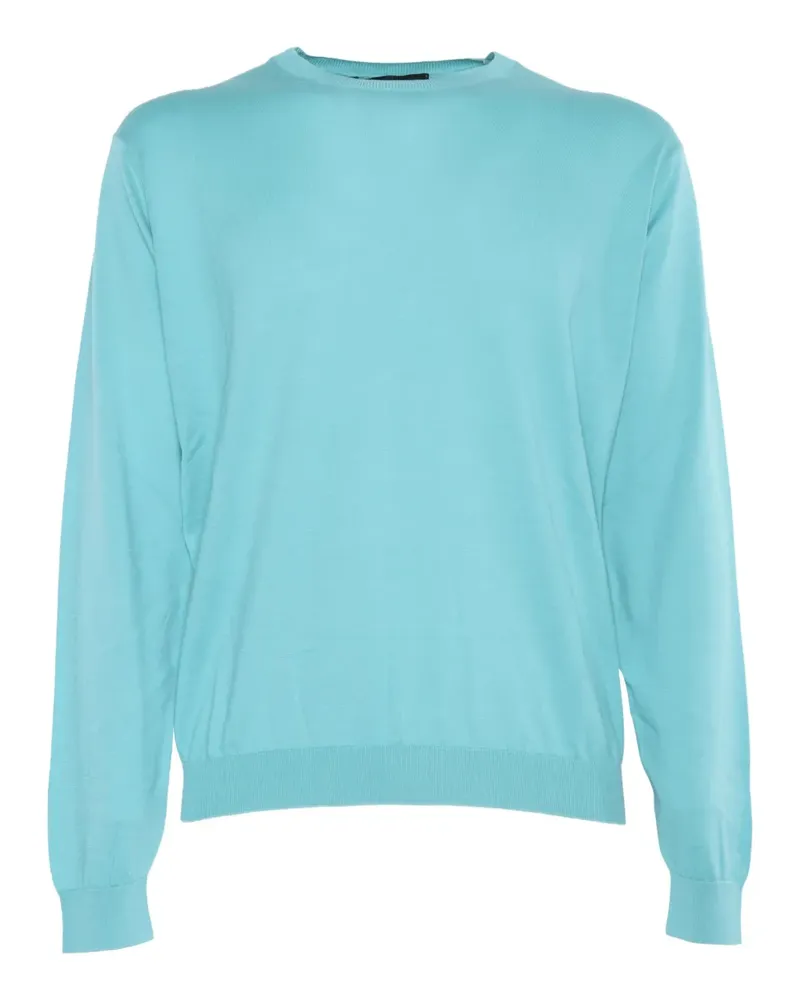 Filippo de Laurentiis Pullover mit rundem Ausschnitt - Blau Blau
