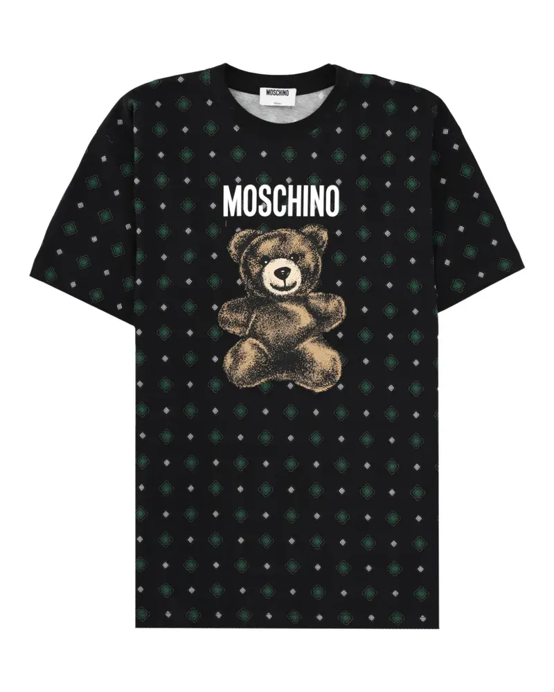 Moschino Teddy Bear T-shirt - Schwarz Schwarz