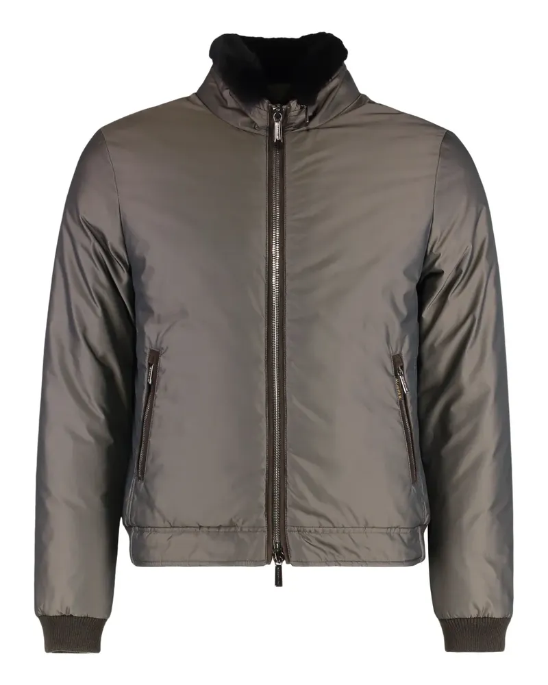 MOORER Celotti-KM Bomberjacke - Grau Grau