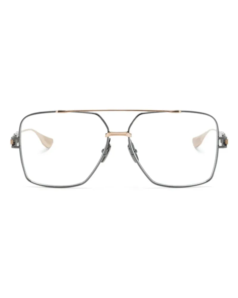 DITA Grand Emperik Brille mit eckigem Gestell - Schwarz Schwarz