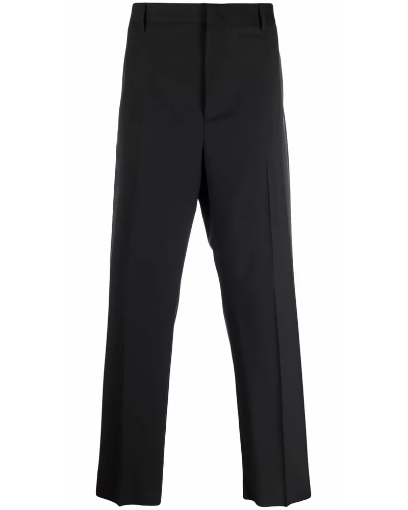 Valentino Garavani Hose mit geradem Bein - Schwarz Schwarz