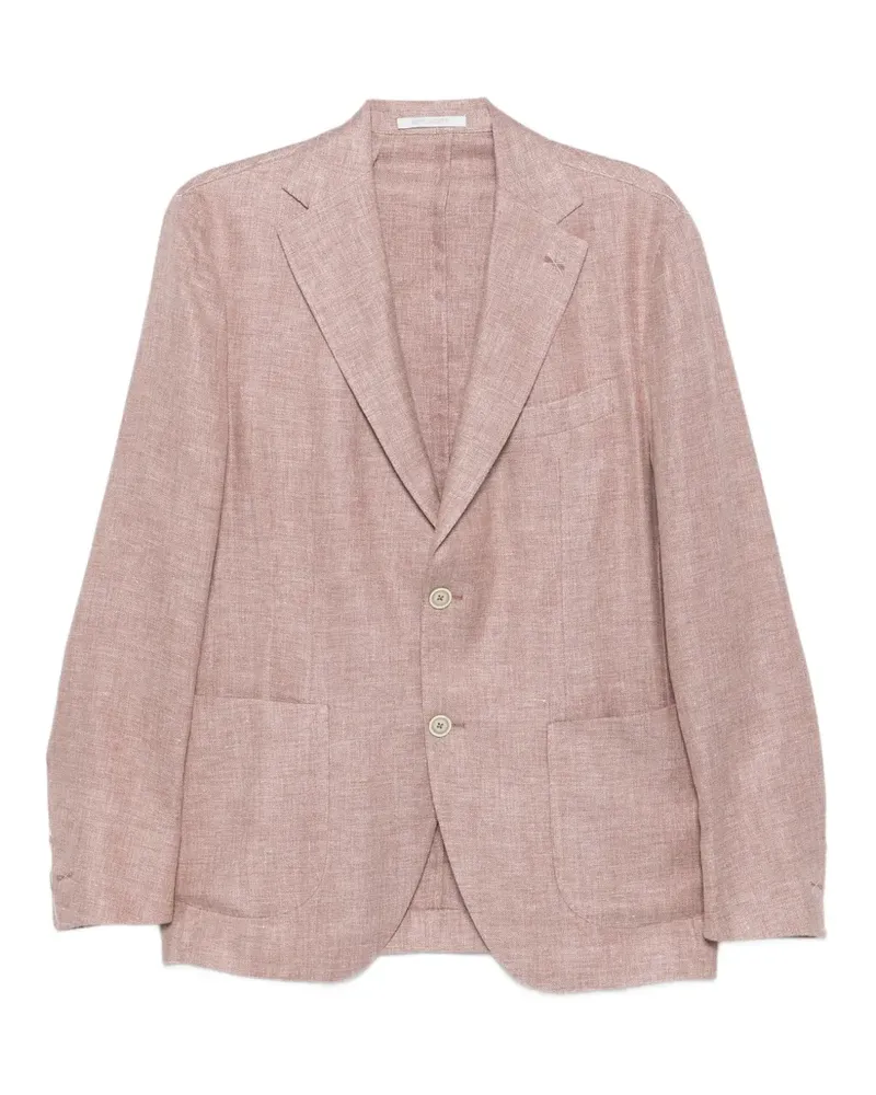 Eleventy Geknöpftes Sakko - Rosa Rosa