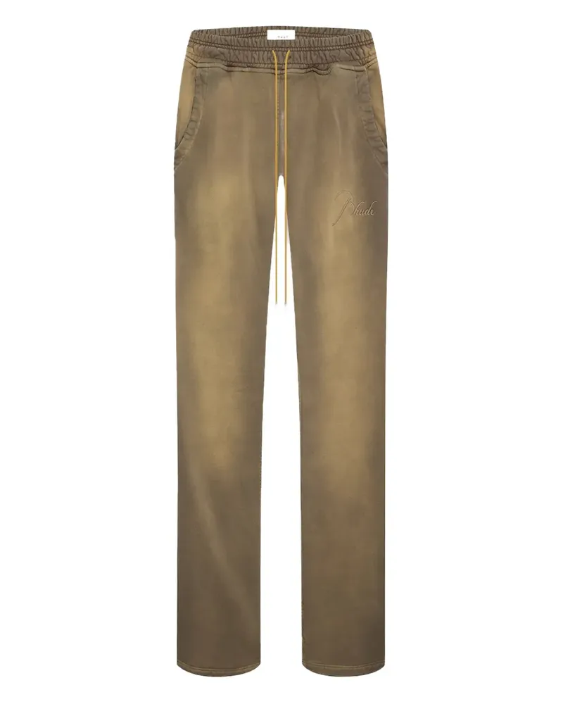 RHUDE Jogginghose mit Kordelzug - Braun Braun