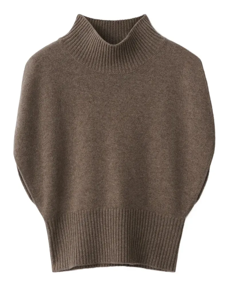 Lisa Yang Gerippter Pullover - Braun Braun