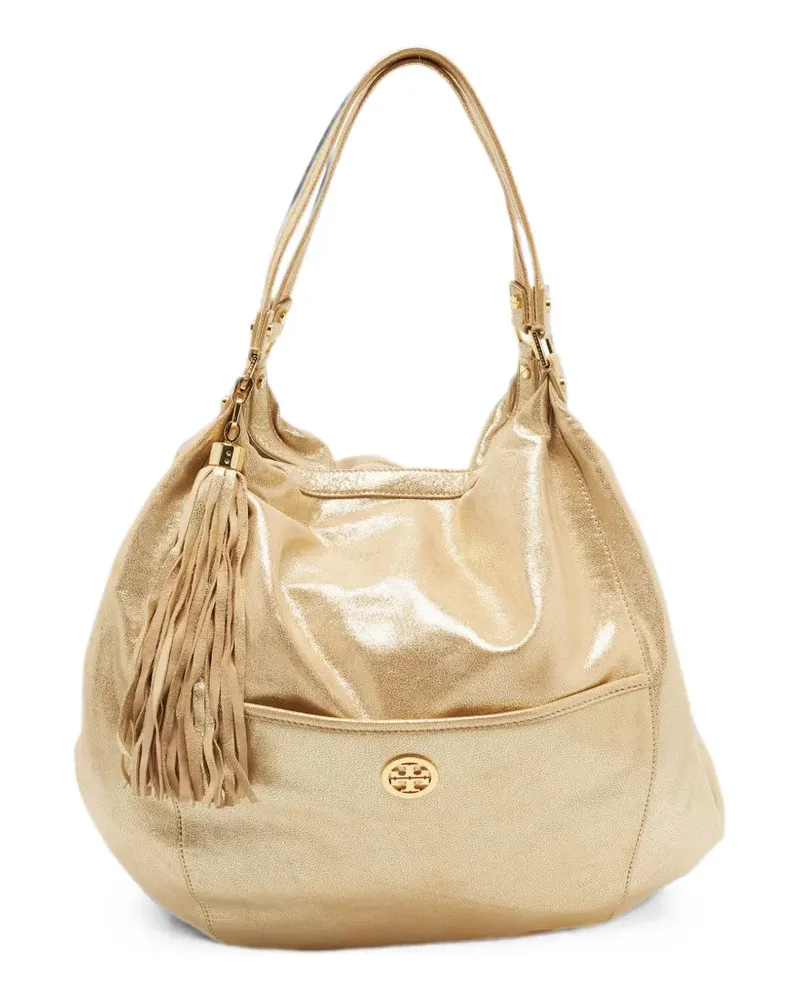 Tory Burch Dean tassel tote bag - Gold Gold