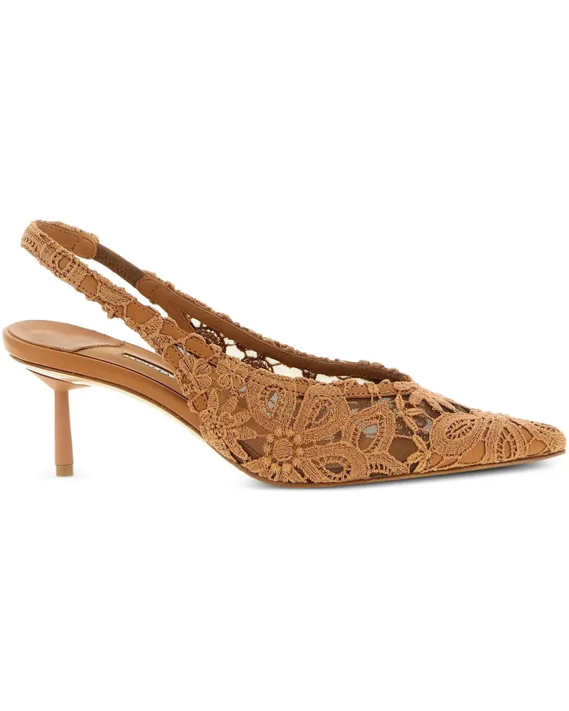 Le Silla Chantilly Slingback-Pumps - Braun Braun