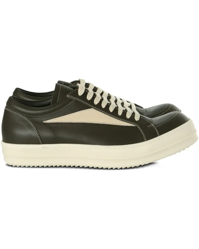Rick Owens leather sneakers - Grün Grün