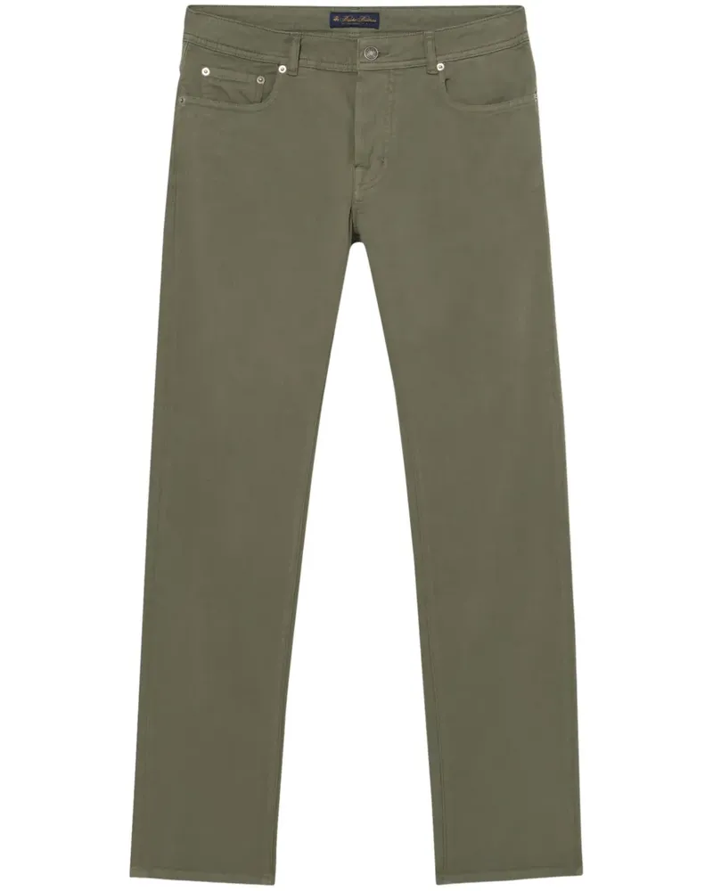 Brooks Brothers Hose mit schmalem Schnitt - Grün Grün