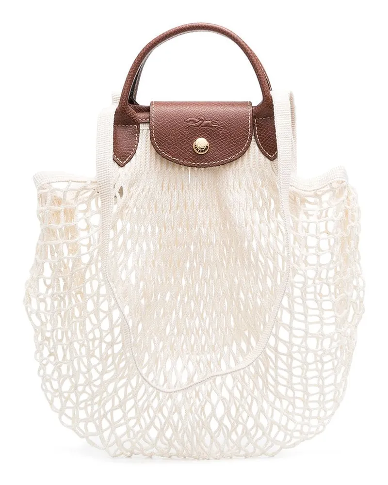Longchamp Le Pliage Filet Mesh-Handtasche - Nude Nude