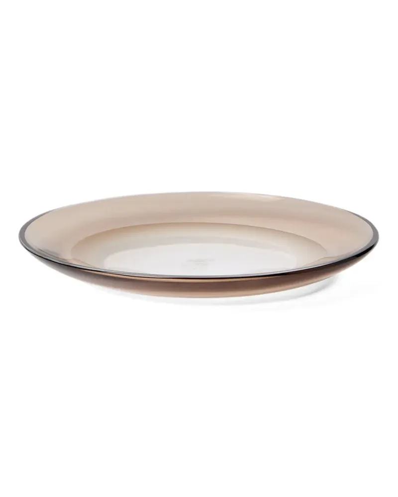 Brunello Cucinelli Brotteller aus Muranoglas (17,5cm) - Nude Nude