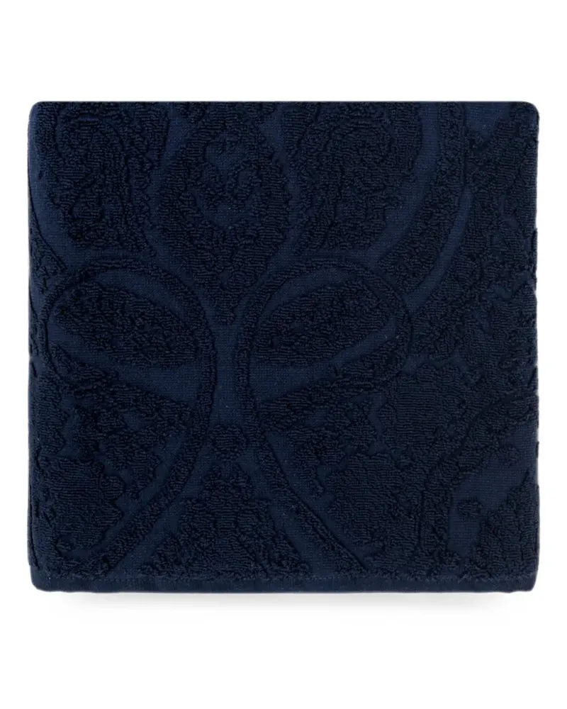 Etro Paisley-jacquard bath towel - Blau Blau