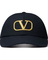 Valentino Garavani Baseballkappe mit Logo-Stickerei Blau