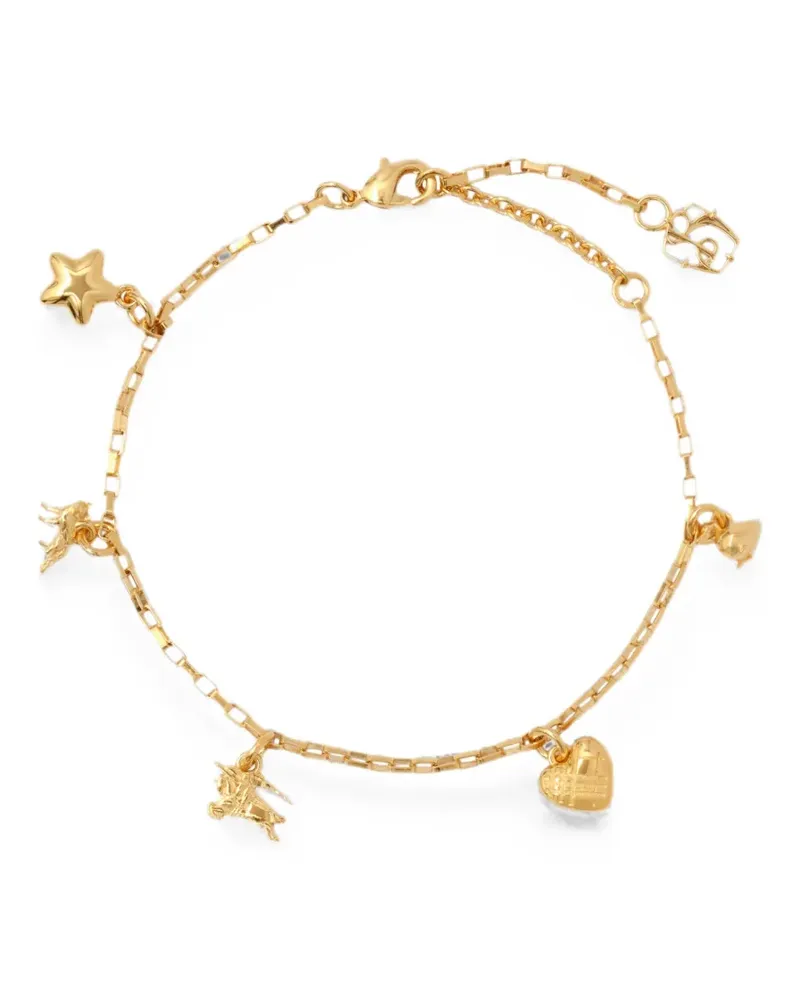 Burberry Mini Icon Armband mit Anhänger - Gold Gold