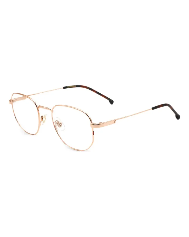 Carrera Brille mit rundem Gestell - Gold Gold