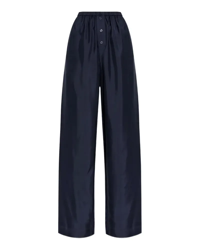 Róhe silk trousers - Blau Blau