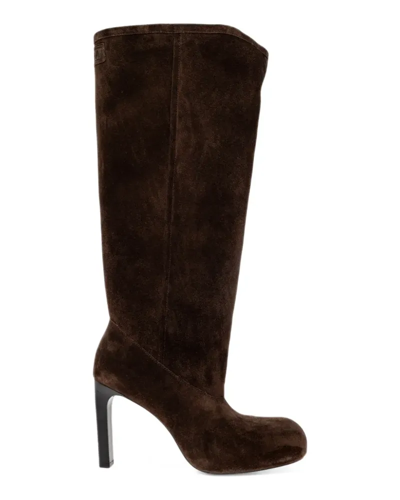 Balenciaga Kniehohe Fargo Stiefel - Braun Braun