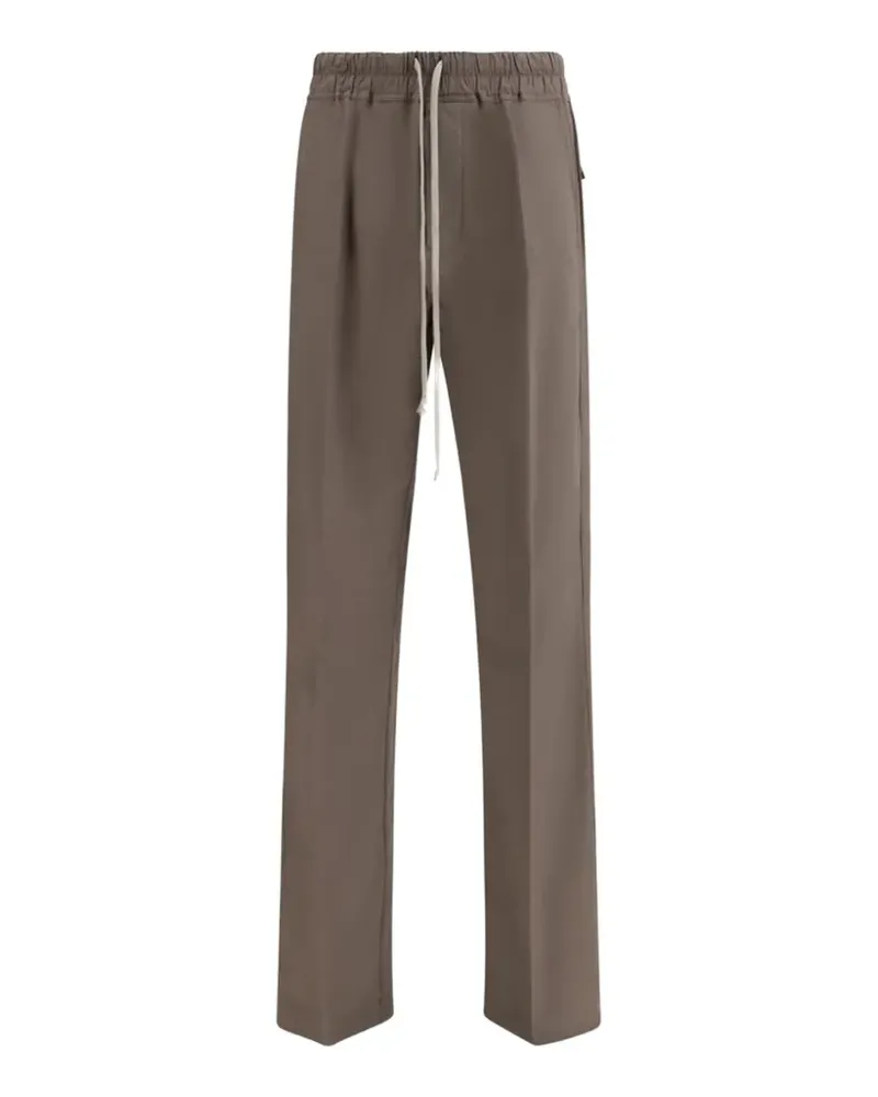 Rick Owens drawstring straight-leg trousers - Braun Braun
