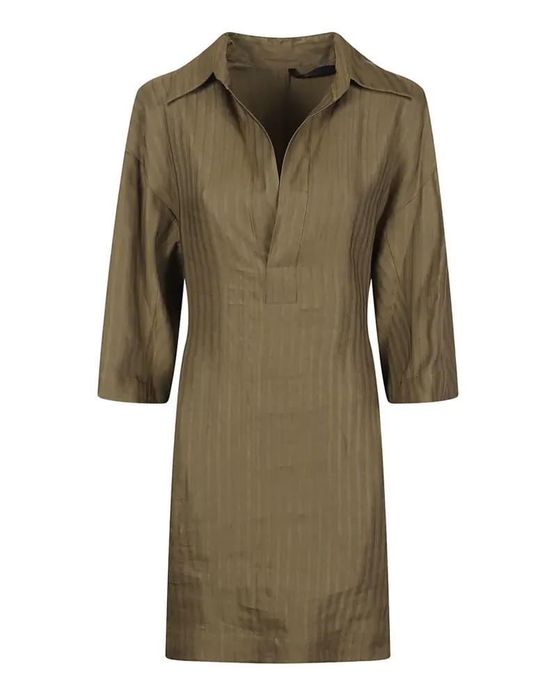 Petar Petrov spread-collar mini dress - Grün Grün