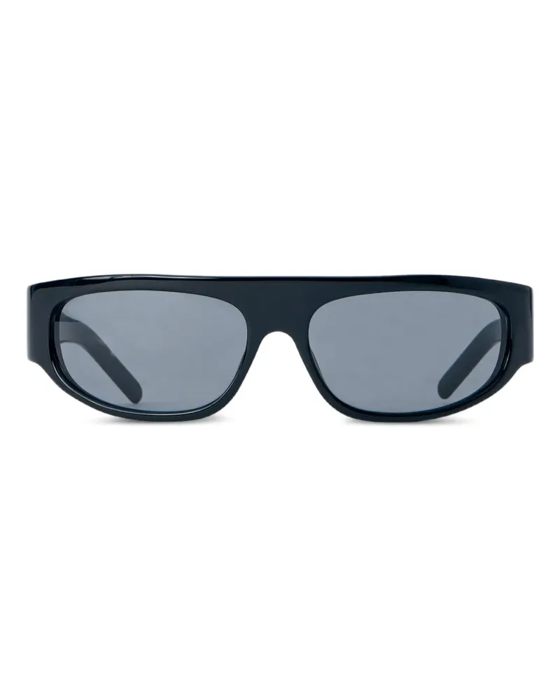 RETROSUPERFUTURE logo-hinge rectangle-frame sunglasses - Schwarz Schwarz